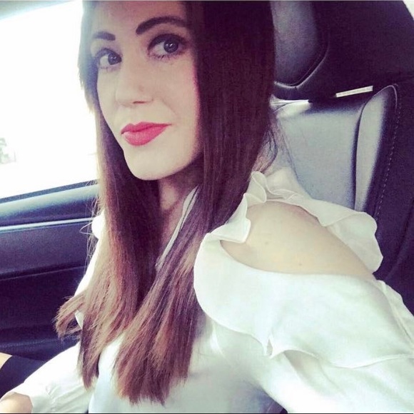 Cold-shoulder ruffle blouse - Picture 2 of 2